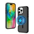 thumbnail image 1 of Magnetic Case for iPhone 15 Pro Max, Compatible with MagSafe Charging, Shockproof Anti-scratch Protective Case PC Matte Translucent Ultra Thin Phone Cover for iPhone 15 Pro Max, Black, 1 of 5