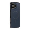 thumbnail image 1 of Magnetic Case for iPhone 15 Pro Max Phone Case, Matte Luxury Metallic Luster Design, Built-in Camera Lens Protector, Compatible with Magsafe Titanium Slim Case, Military-Grade Protection - Black, 1 of 6