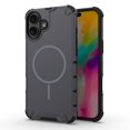 thumbnail image 1 of Magnetic Case for iPhone 16 Plus, Compatible with Mag-Safe, Classic Hybrid Magnetic Phone Case, Military Grade Drop Protection, Scratch-Resistant Back Rugged Cover for iPhone 16 Plus, Gray, 1 of 7