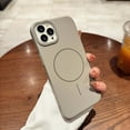 thumbnail image 1 of Magnetic Case for iPhone 16 Pro, [Military Grade Protection & Compatible with Magsafe], Skin Friendly Matte PC Shockproof Phone Case for iPhone 16 Pro, for Women/Men/Boys/Girls, Gray, 1 of 9