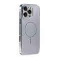 thumbnail image 1 of Magnetic Case for iPhone 16 Pro Phone Case, Matte Luxury Metallic Luster Design, Built-in Camera Lens Protector, Compatible with Magsafe Titanium Slim Case, Military-Grade Protection - Titanium, 1 of 6