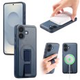 thumbnail image 1 of Magnetic Case for iPhone 16 with [Wristband Strap] [Compatible with Mag-Safe] Camera Screen Raised Protection [Military Grade Drop Protection] Heavy Duty Shockproof Phone Case, Blue, 1 of 9