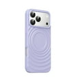 thumbnail image 1 of Magnetic Case for iPhone 17 Pro, Water Ripple Texture PU Leather + PC Protective Cover, Shockproof Scratch-Resistant Slim Lightweight Non-Slip Stylish Grip Case for iPhone 17 Pro, Purple, 1 of 7