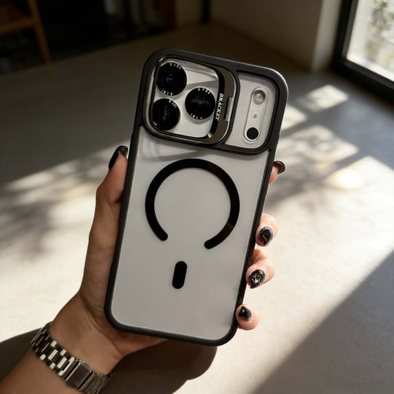 Magnetic Case for iPhone 18 Pro [Compatible with Mag-Safe] With Buil-in ...