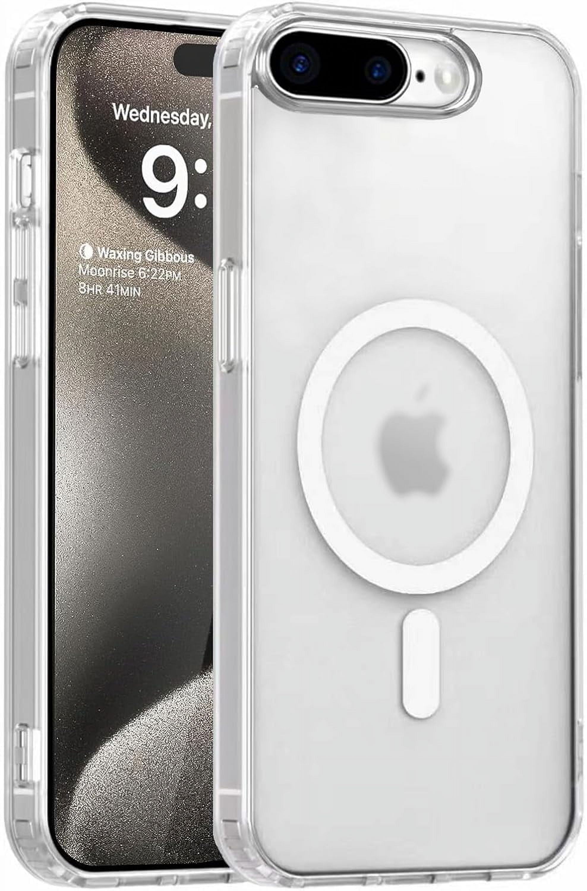 Magnetic Case for iPhone 7 Plus/8 Plus，Compatible with MagSafe