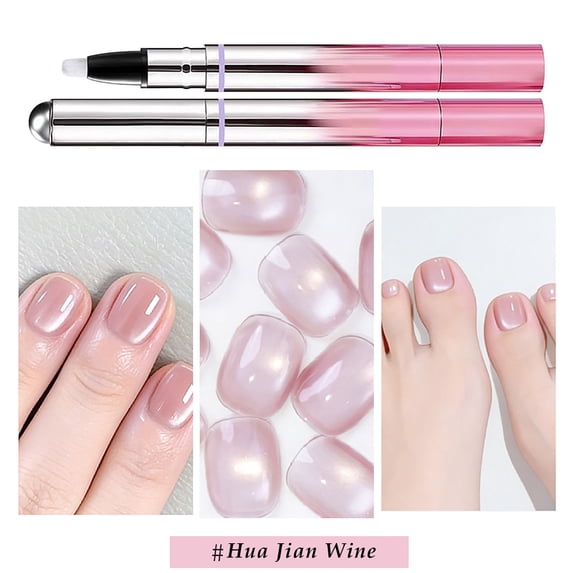 Magnetic Cat Eye Nail Gel Pen 2-in-1 - Built-in Magnet for Effortless Salon-Quality Cat Eye Nails at Home