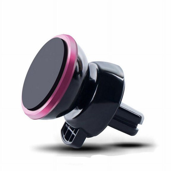Magnetic Cell Phone Car Holder, Magnetic Air Vent Car Phone Mount Universal Cell Phone Holder ? Vent Phone Holder, Rose Gold
