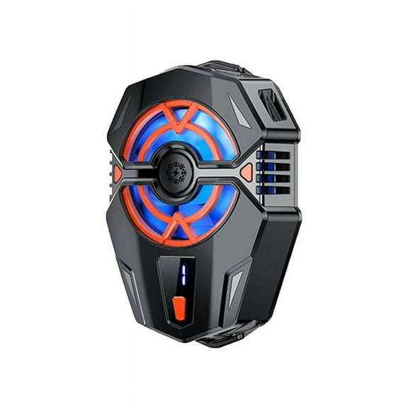 Magnetic Cellphone Radiator Mobile Phone Cooler, Phone Cooling Fan with Semi-Conductor Cooling Chip, for Mobile Gaming