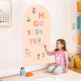 thumbnail image 1 of Magnetic Chalkboard for Wall, 39.4" x 17.5" Magnetic Arch Wall Decal Self Adhesive Blackboard Wallpaper Peel and Stick Chalk Board Wall Decal Roll for Home Playroom Classroom, 1 of 6