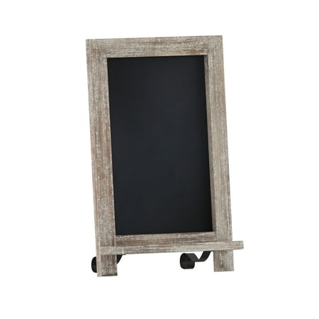 Alamont Home - Canterbury 9.5"W x 1.88"D x 14"H Magnetic Tabletop Chalkboard - Weathered Brown