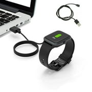 Magnetic Charger Cable for Smart Watch, 2-Pin Magnetic Plug, 60cm Length, ABS Material