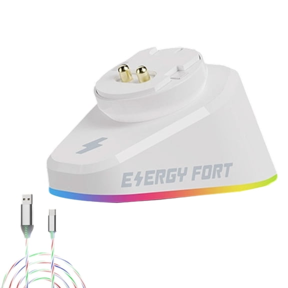 Magnetic Charging Adapter LED Mouse Charging Dock For GPW4/G502/X/G903