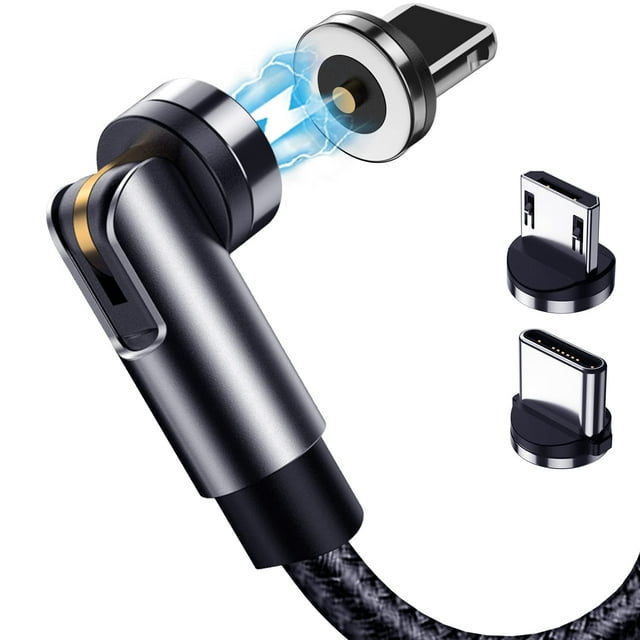 Charging Cable 5Pack (3/3/6/6/10FT) 540deg Rotating