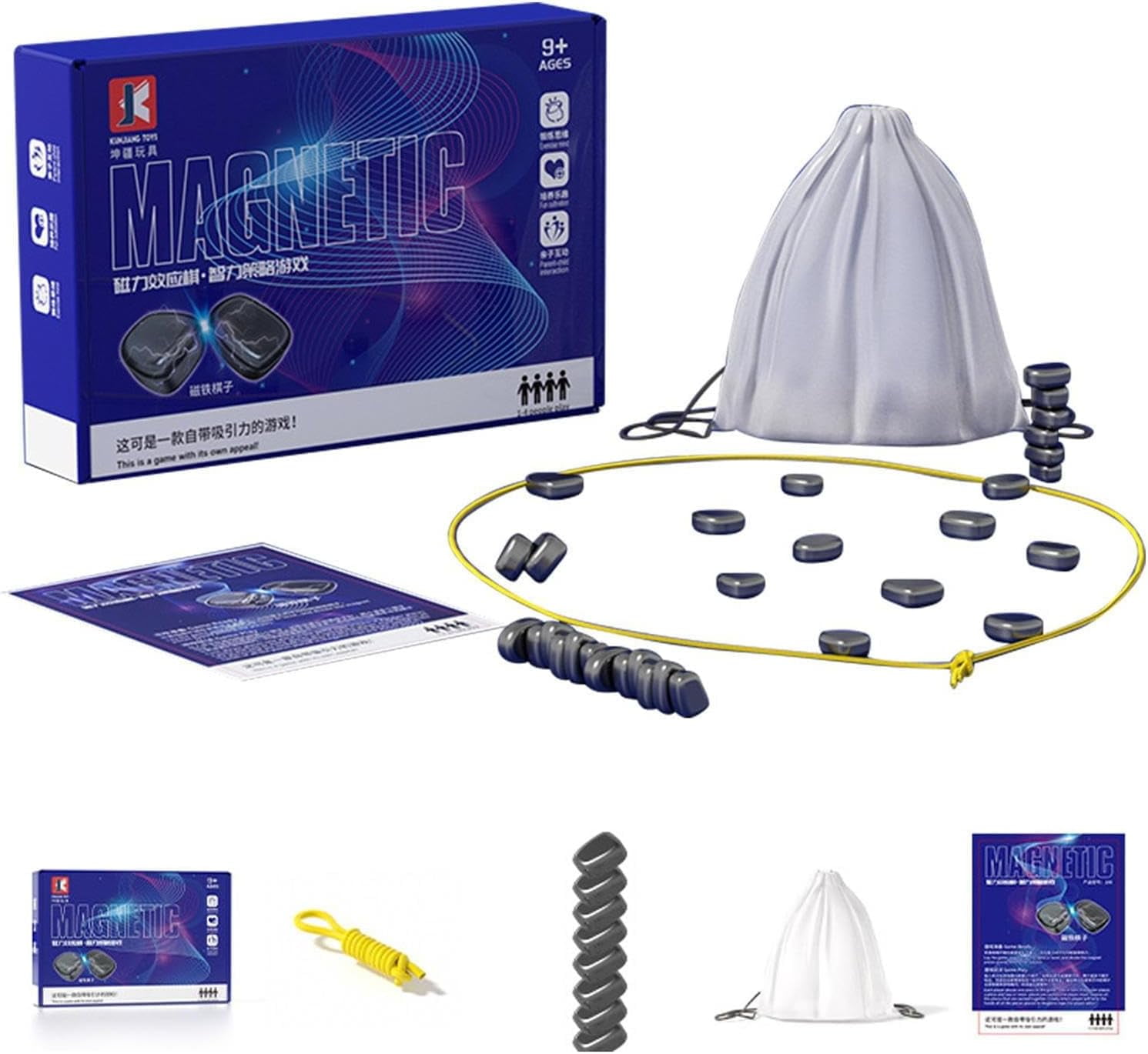 Magnetic Chess Set, Trivia & Strategy Board Games, Board Games, Toys