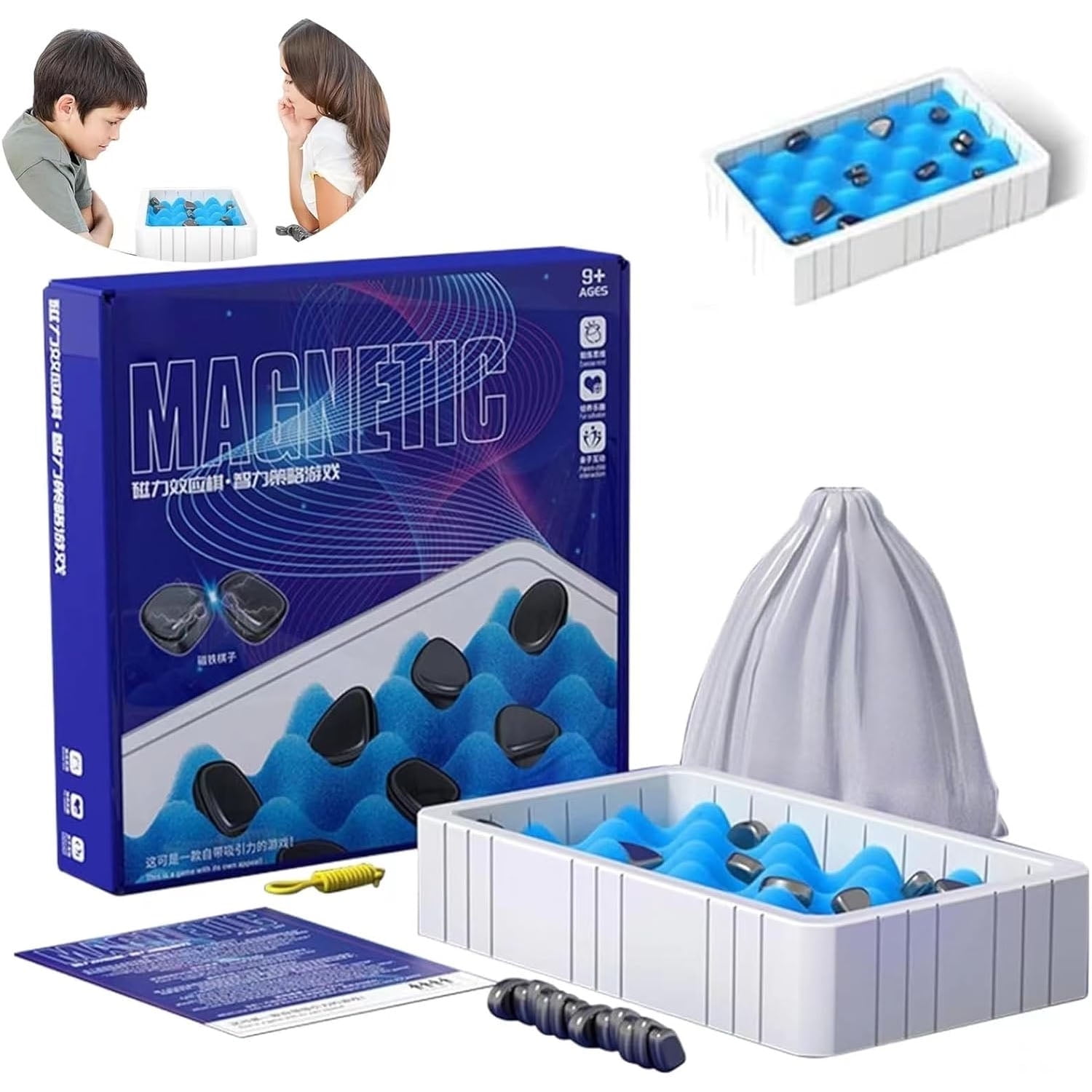  Vahome Magnetic Chess Board Set for Adults & Kids, 15 Wooden  Folding Chess Boards, Handcrafted Portable Travel Chess Game with Pieces  Storage Slots & 2 Extra Queens : Toys & Games