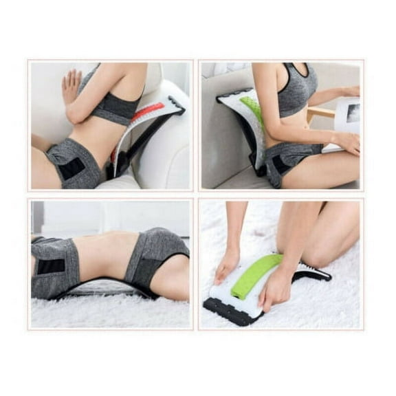 Magnetic Chiropractic Lumbar Back Stretcher Posture Corrector Device