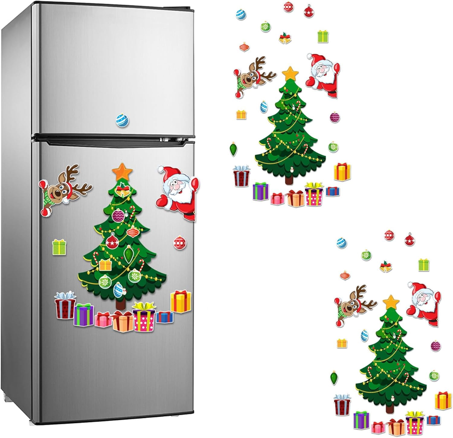 Magnetic Christmas Tree for Refrigerator, Christmas Refrigerator ...