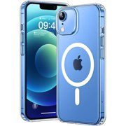 Entronix 3-in-1 Magnetic Clear Case Compatible with iPhone XR, with Screen Protector