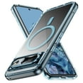 thumbnail image 1 of Magnetic Clear Compatible with Google Pixel 8 Case, Military Grade Drop Tested, Compatible with MagSafe, Shockproof Protective Hard Back Slim Case for Google Pixel 8, Blue, 1 of 7
