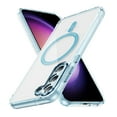 thumbnail image 1 of Magnetic Clear Compatible with Samsung Galaxy S23 Case, Military Grade Drop Tested, Compatible with MagSafe, Shockproof Protective Hard Back Slim Case for Samsung Galaxy S23, Blue, 1 of 7