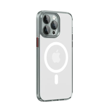 Magnetic Clear for iPhone 14 Pro Case, Compatible with MagSafe, Never Yellow, Military Grade Drop Tested, Protective Slim Thin Case for iPhone 14 Pro Phone Case 6.1", Black