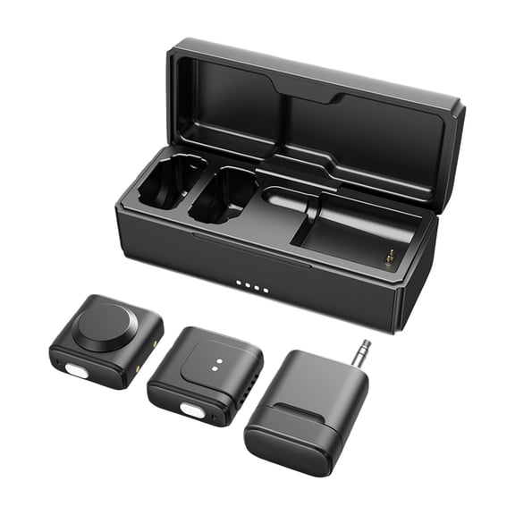 Magnetic Clip On Wireless Microphones Featuring Clear Sound And Stable Signal Transmission