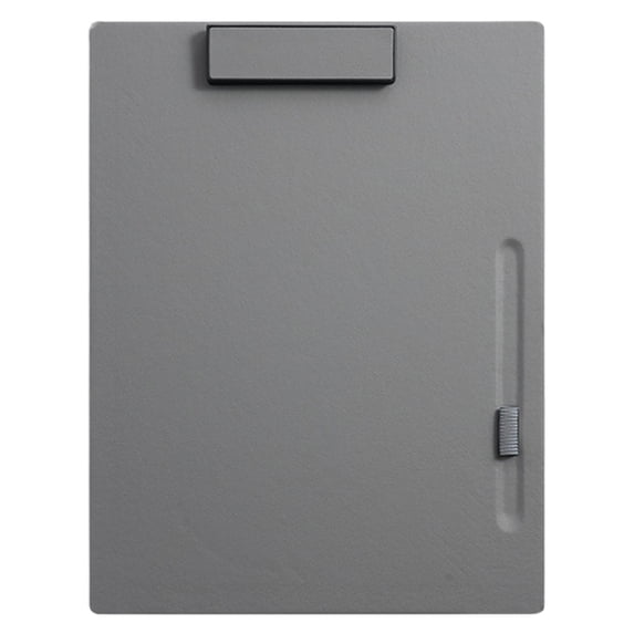 Magnetic Clipboard with Pen Holder, White Heavy Duty Plastic Document Holder, 9.5X12.5inch Strong Magnet Writing Board Clipboard, Portable Office Document Organizer for Office, Business, Meetings