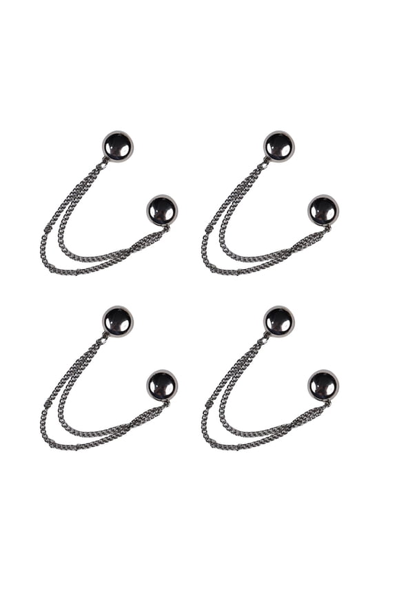 Magnetic Clothing Attachment Clips Trouser Leg Button Adjustable Pant Leg Clips Pin Quick Shirt Fasteners