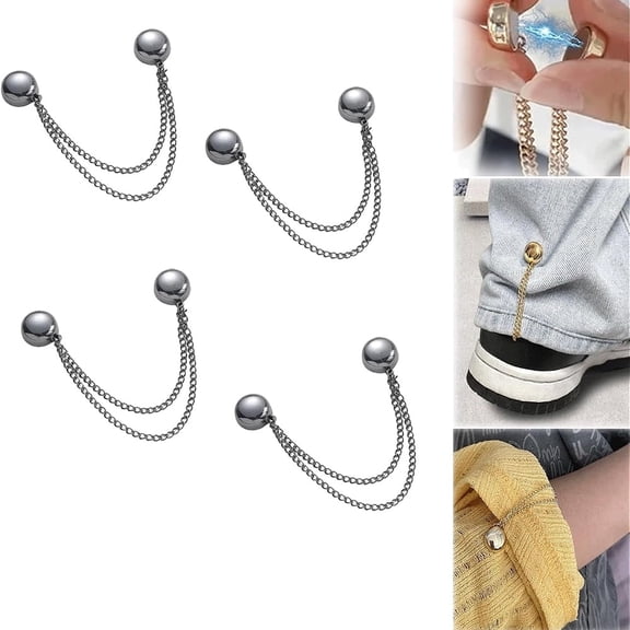 Magnetic Clothing Clips 4pcs Multi-Function Clothing Magnets Decoration