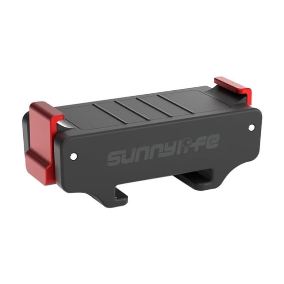 Magnetic Cold Shoe Adapter Mount - Bigcan Quick Release Expansion Kit for Osmo Action 5 Pro/4/3, Dual Lock Metal Bracket for Light Mic Accessories