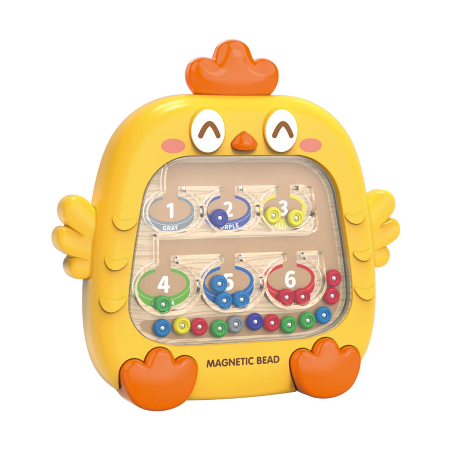 Magnetic Color Maze & Drawing Board Educational Montessori Wooden Toys ...