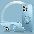 thumbnail image 1 of Magnetic Comaptible for iPhone 16 Pro Max Case with Stand, 360° Rotatable Ring Holder Kickstand Support Magnetic Car Mount Shockproof Protective Bumper Phone Case for Apple iPhone 16 Pro Max, Blue, 1 of 10