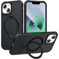 Compatible for iPhone 13 & iPhone 14 Case with Stand [Military