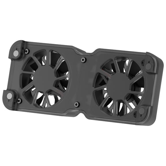 Magnetic Cooling Fan for Steam Deck/ROG Ally X/Legion Go 6000RPM Dual 45mm Fans, 10-16 CFM, 3 Speeds, 45g Lightweight, 6-10C Temp Reduction