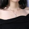 thumbnail image 1 of Magnetic Couple Necklaces, 3D Heart Magnet Splicing Pendant Set, Love Attraction Collarbone Chain for Girlfriends, Friends, Wishing Stone Design, 1 of 2