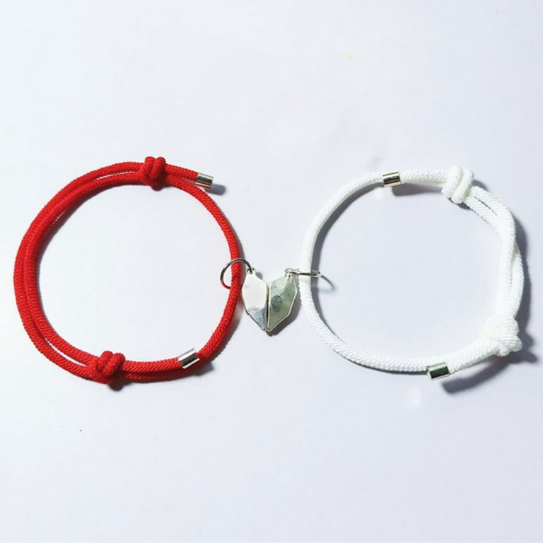 Magnetic Heart Bracelet for Couples