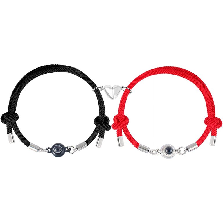 Magnetic Couples Bracelets Matching Bracelets for Couples Jewelry