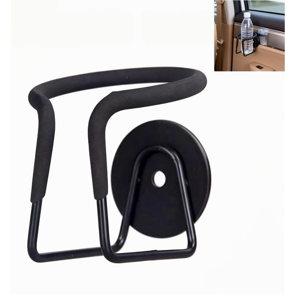 Magnetic Cup Holder, Heavy Duty Portable Drink Holder for Tractor, Lawnmower, Gym, Car, Boat, and Metal Surfaces, Fits Cans, Water Bottles and Coffee Mugs