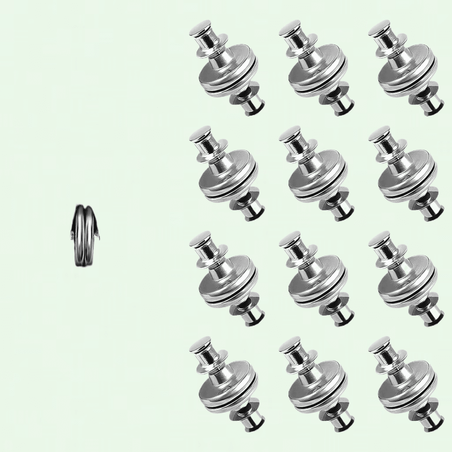 Curtain Clips Set of 12 Pairs, Prevent Light Leaks, Curtain