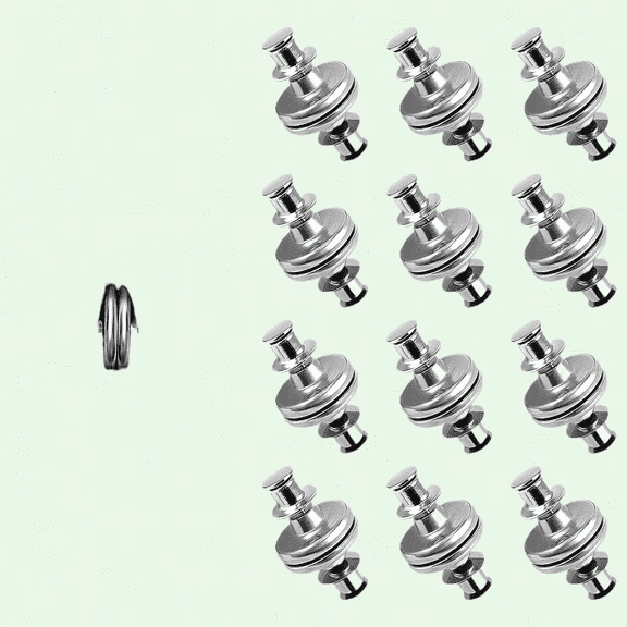 Magnetic Curtain Clips - Set of 12 Pairs, Prevent Light Leaks, Curtain Weights for Bedroom, Home, Office Curtains