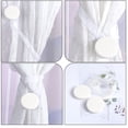 thumbnail image 1 of Magnetic Curtain Tie, Cebalnir Magnetic Curtain Tiebacks Curtain Holdbacks Window TieBack Clips Decorative Rope Curtain Holdback Holder, 1 of 6