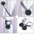 thumbnail image 1 of Magnetic Curtain Tie, Cebalnir Magnetic Curtain Tiebacks Curtain Holdbacks Window TieBack Clips Decorative Rope Curtain Holdback Holder, 1 of 6