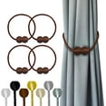 thumbnail image 1 of Magnetic Curtain Tiebacks, Curtain Tiebacks Buckles Holdbacks Holders Hooks Clip for Home Outdoor Bedroom Office Decorative Curtain, 1 of 6