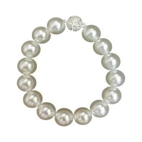 Magnetic Curtain Tiebacks,Magnetic Curtain Ties,9.84 Inch Pearl Curtain Tiebacks for Home,Office,Window Decoration