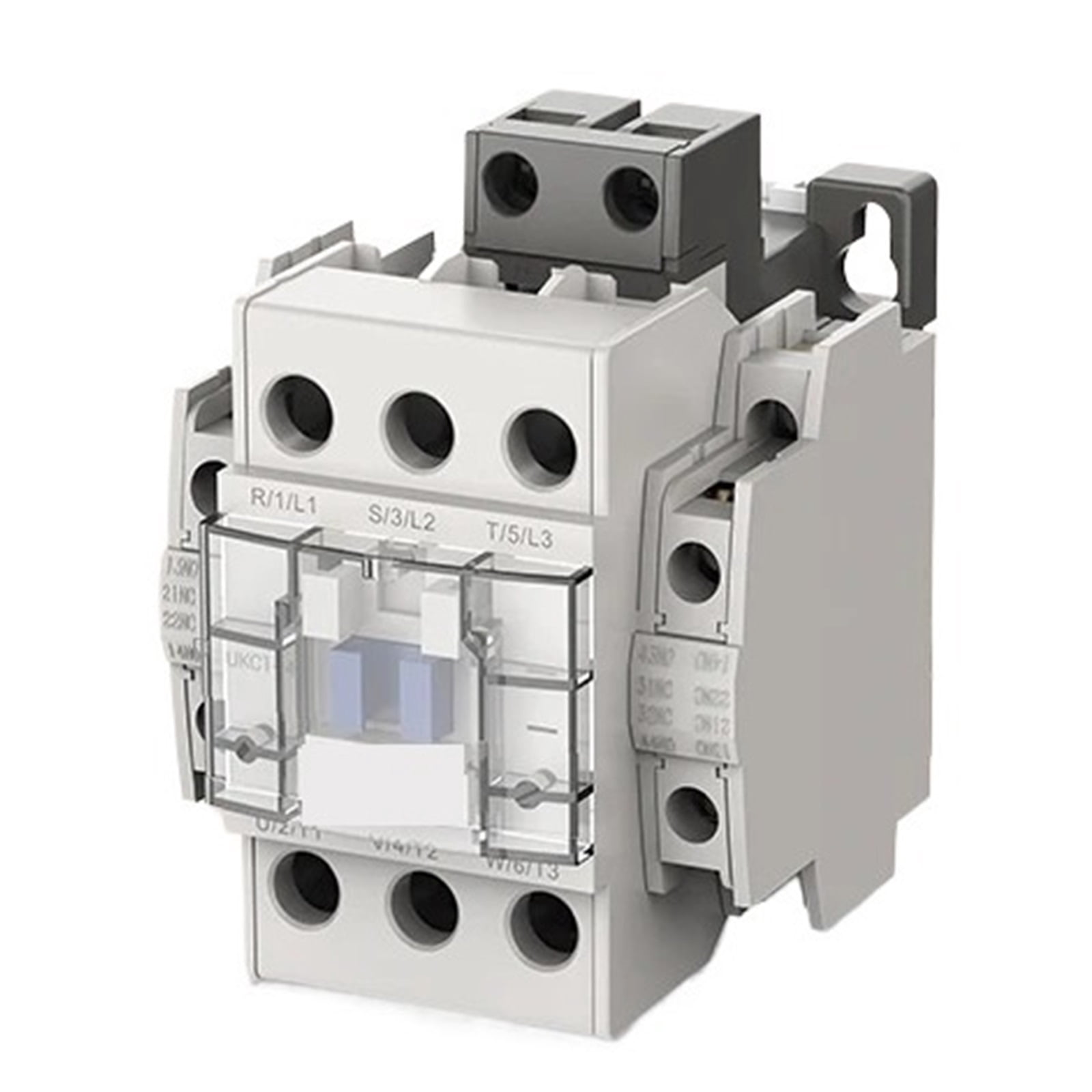 Magnetic DC 48V 24V Contactor 32A 40A 3P Modular Contactor 2NO2NC ...