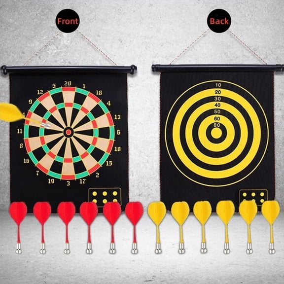 Magnetic Dart Board Set, Fun Game for Adults, Gift for Room Decor