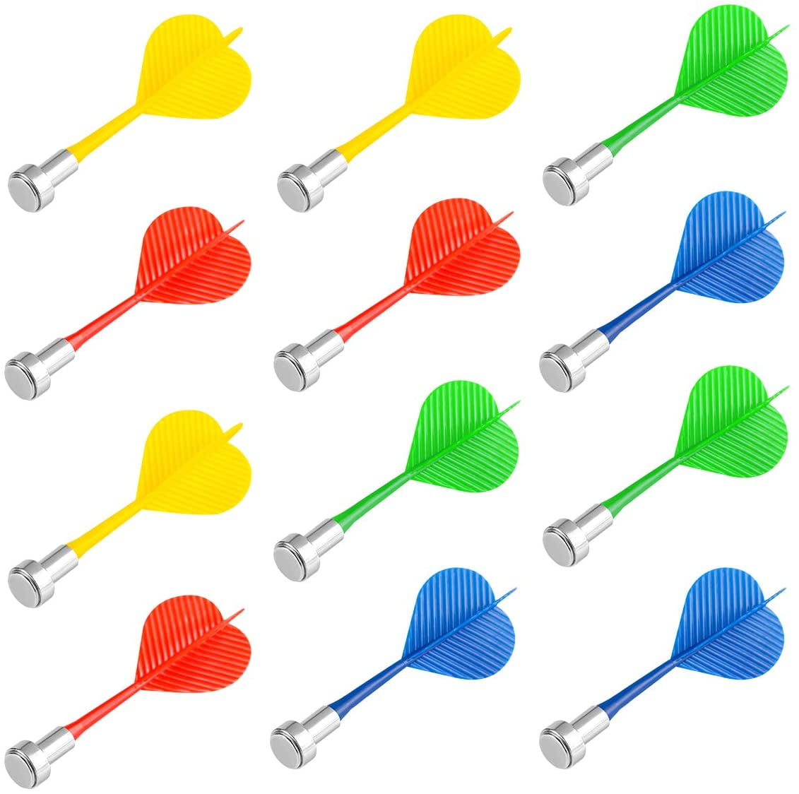 Sohindel PLastic Magnetic Dart Set (12 Count) - Walmart.com