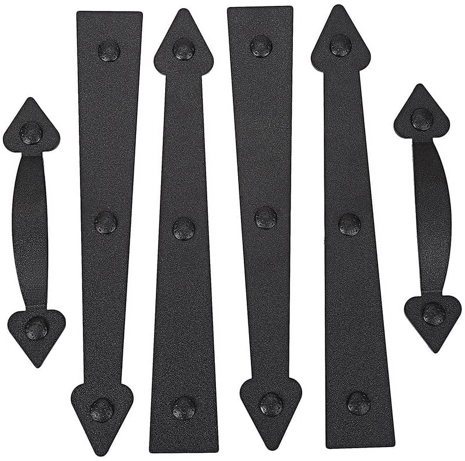 Magnetic Decorative Garage Door Curb Appeal Faux Hinges Handles