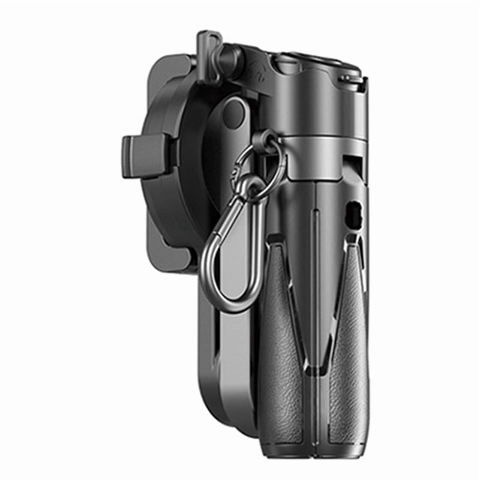 Magnetic Design Mini Bluetooth Portable Telescopic Multi Functional Tripod Phone Selfie Stick,1 * Phone Tripod kit,Black
