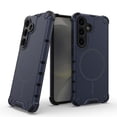 thumbnail image 1 of Magnetic Designed for Samsung Galaxy S24 Case, Drop Protection Heavy Duty Case Compatible with Magnetic Chargers, Raised Camera Corners Protection Cover for Samsung Galaxy S24, Darkblue, 1 of 8